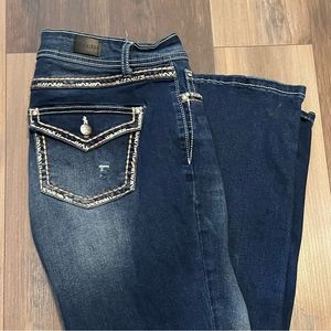 Women’s flamingo boot cut jeans